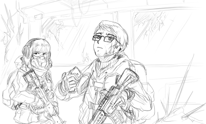 sketching original content 