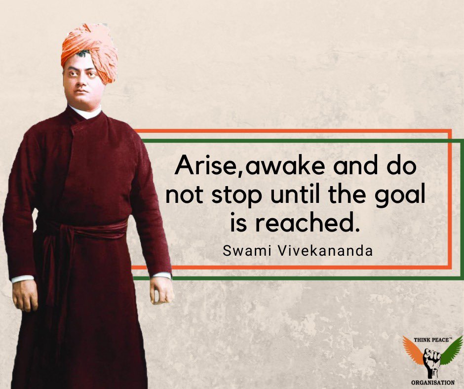 thinkpeace_org's tweet photo. Remembering Swami Vivekananda on his birth anniversary. 

#Thinkpeace #swamivivekananda #swamivivekanandajayanti https://t.co/HwQxqoNLY5