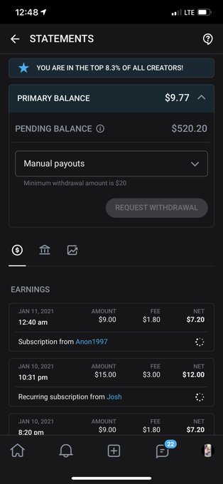 Top 8.3% of all creators on OnlyFans!! I need your help tho y&rsquo;all.. in the last two days.. an obsessed<a href="/tag/goddess"class="tags"><span>#goddess</span></a><a href="/tag/findom"class="tags"><span>#findom</span></a><a href="/tag/nudes"class="tags"><span>#nudes</span></a><a href="/tag/humanatm"class="tags"><span>#humanatm</span></a><a href="/tag/serveme"class="tags"><span>#serveme</span></a><a href="/tag/cashslaves"class="tags"><span>#cashslaves</span></a>