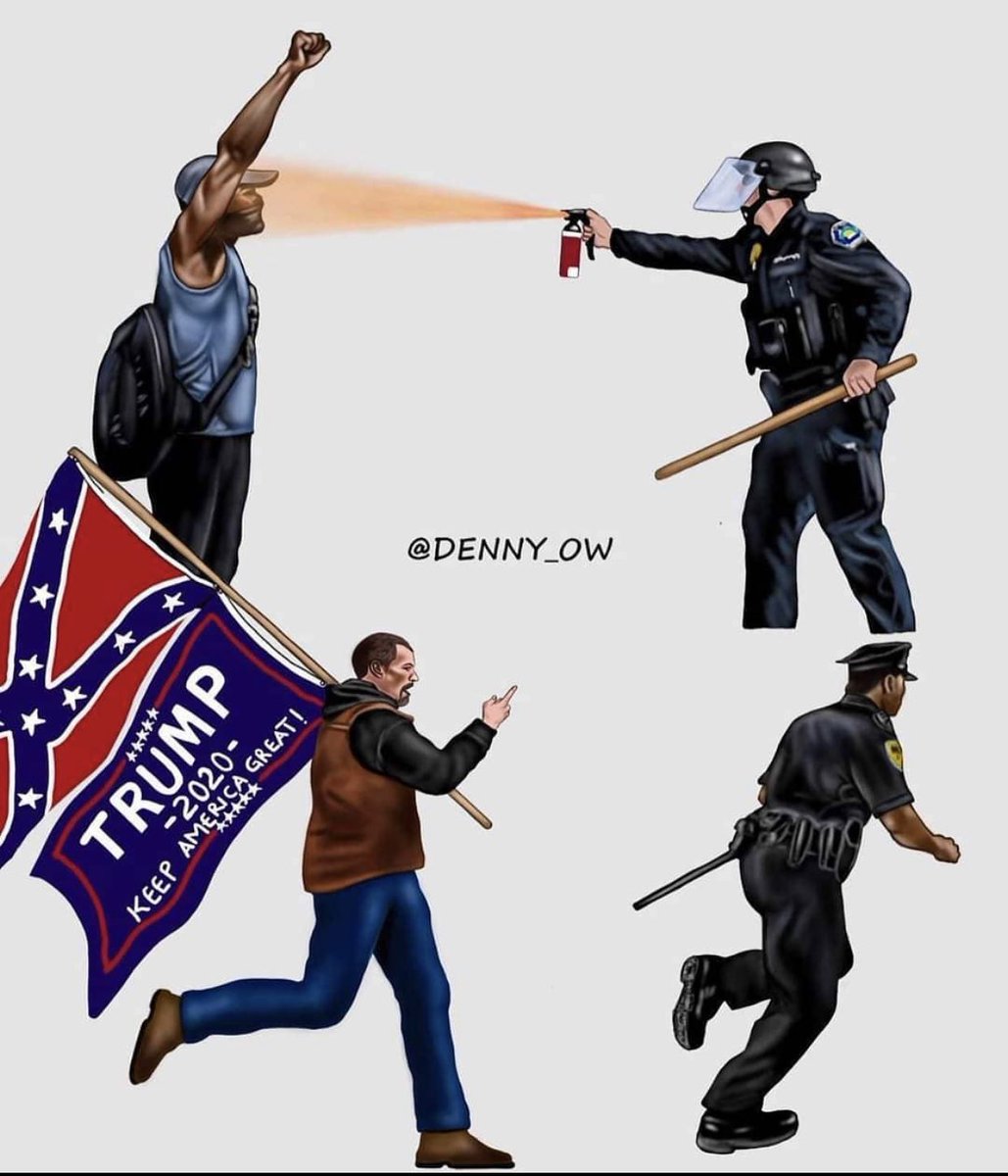 With every human on Earth being the same genus, species and subspecies, why would the amount of melanin in your skin give you power over police?Let's let the police answer this question.