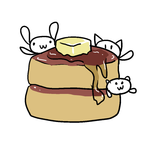 ホットケーキのtwitterイラスト検索結果