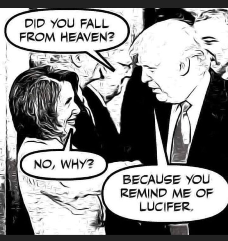 BevyWolfUSA's tweet photo. #PelosiLovesTrump https://t.co/QWiWgTerMg