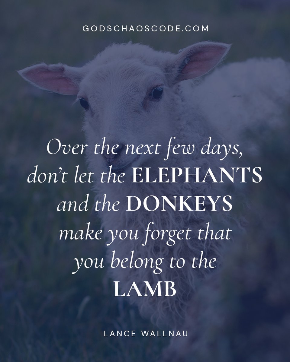 lancewallnau's tweet image. Remember this over the next few days...