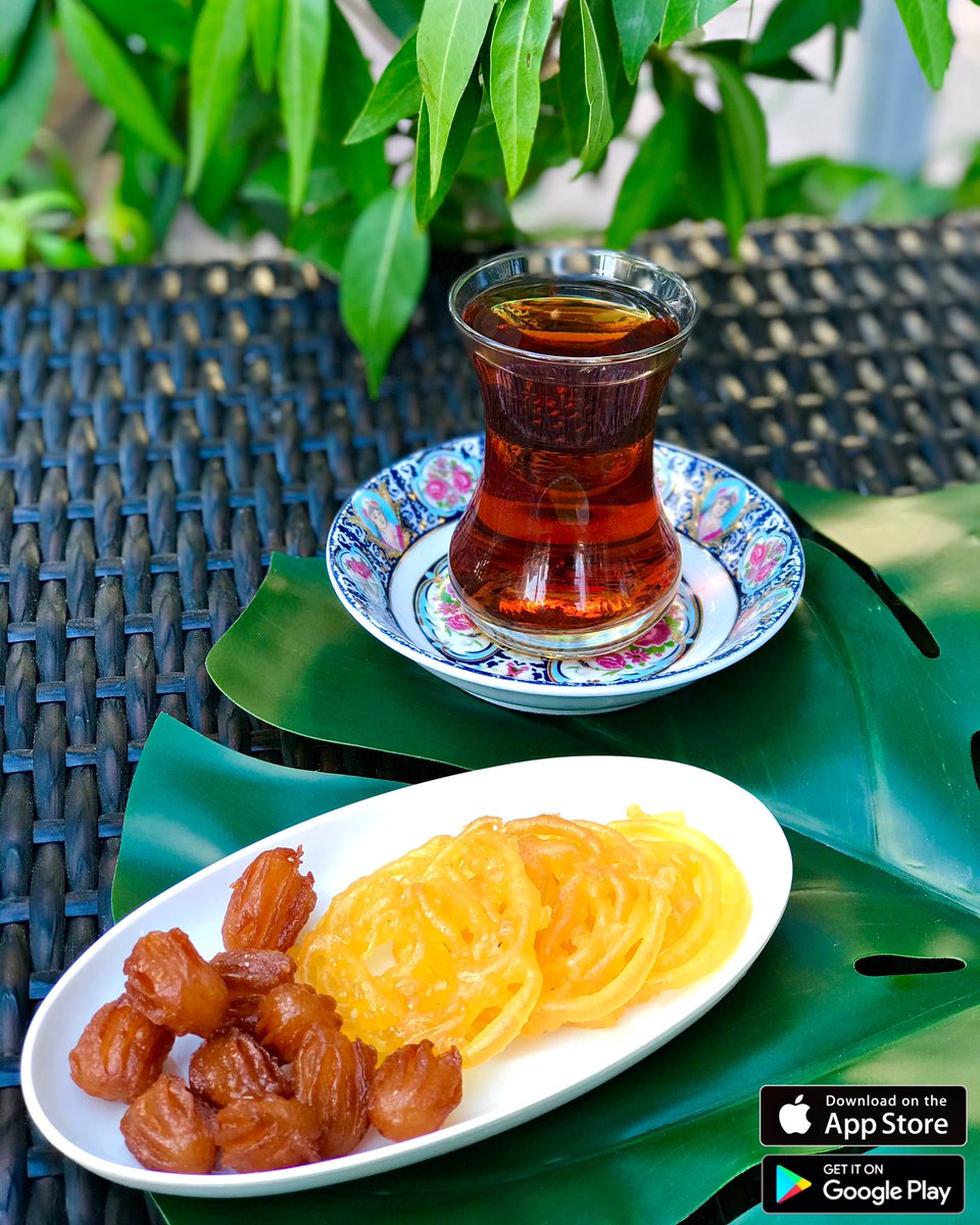 iranzamin8's tweet photo. 🍃 A cup of tea a day keep worries away ☕️
Zoolbia and Bamieh is a traditional fried Persian pastry.
This duo is best enjoyed with a cup of hot chai! 😍
Visit our website:
🌐 https://t.co/EkrHDDeU8f
#tea #Dubai #foodblogger #iranzamindowntown #burjkhalifa #sweets #iranzaminmarina https://t.co/mS7twFz2nb