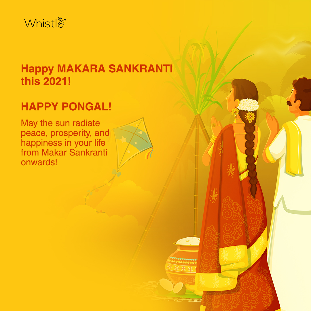 Whistle_Martech's tweet photo. Biding a good farewell to 2020, we wish you love, smiles &amp; best of health this 2021! 
Happy Pongal! #pongal #instagood 

#smsmarketing #smsmarketingservices #mobilemarketing #whistle #AI #ML #festivevibes #festivity #pongal #analytics #whistlemartech #bestofhealth #wishes https://t.co/QOJ1H0MLch
