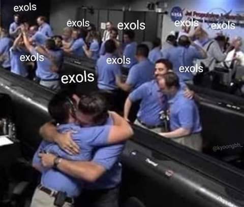 shelovesdyo's tweet photo. 'EXO ANNOUNCED THEIR OFFICIAL COMEBACK THIS YEAR" https://t.co/49NJQSTZIS