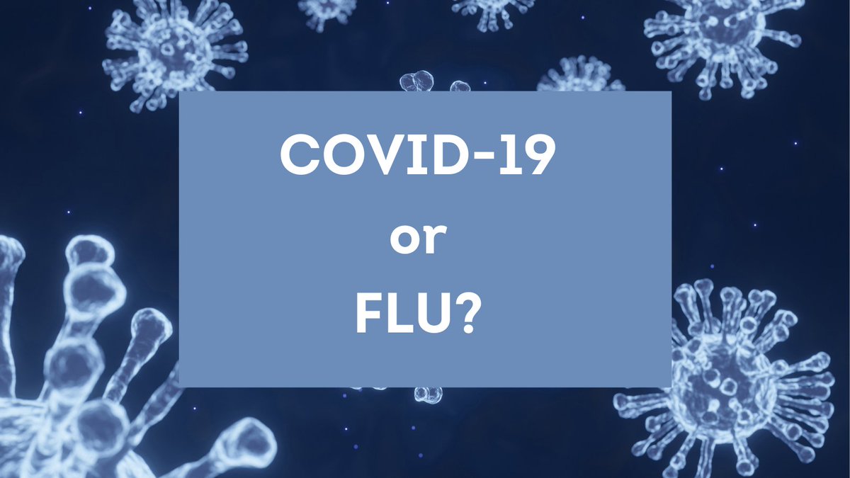 pentacareerctr's tweet photo. During this time of year there may be confusion on the similarities of COVID-19 and flu symptoms. 🤒 To learn more about signs and symptoms, visit:  
https://t.co/oUHBmeezyW. 🦠 #PentaPride #WashUpBackUpMaskUp https://t.co/7Lh5PJDMQO