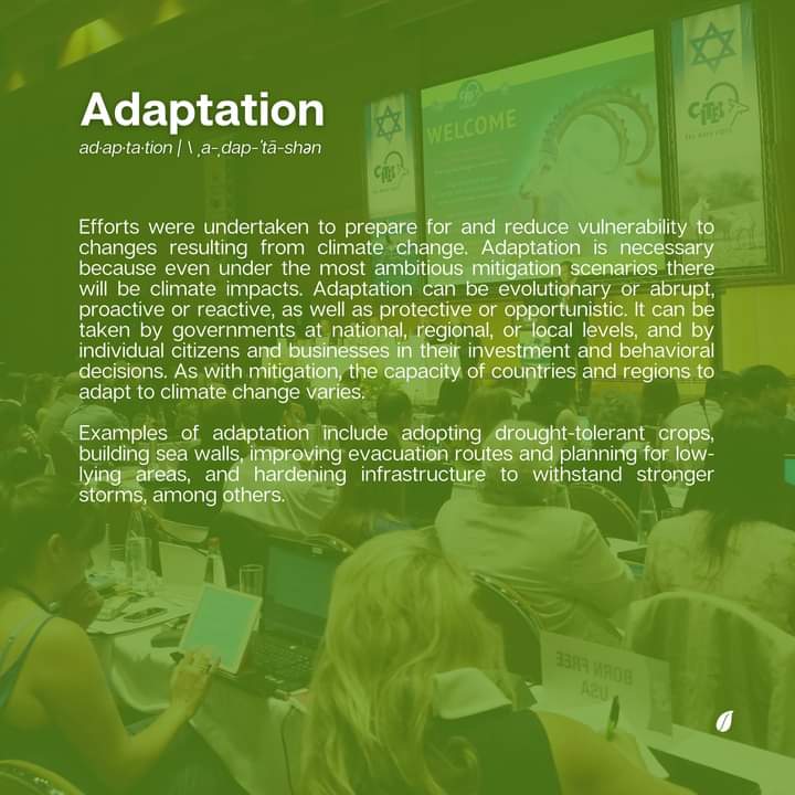 INTERNATIONAL TERMS FOR CLIMATE NEGOTIATIONSWhile participation is important in high-level meetings, it's also significant to be knowledgeable and familiar with international climate terms used in this set of conferences.This glossary provides an overview of terms used by