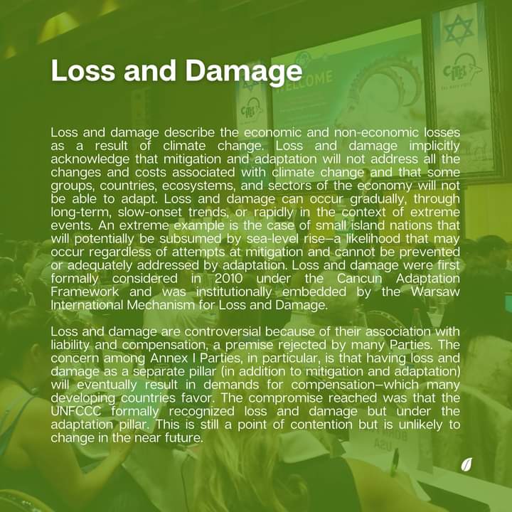 Learn more about these terms thru these booklets: - Link 1:  https://csis-website-prod.s3.amazonaws.com/s3fs-public/legacy_files/files/publication/150520_Melton_InternationalClimateGlossary_Web.pdf-Link 2:  https://pubs.iied.org/pdfs/10148IIED.pdfSource: Center for Strategic and International Studies #MalayaThePodcast #ForTheClimateAndYouth #DecadeOfClimateAction