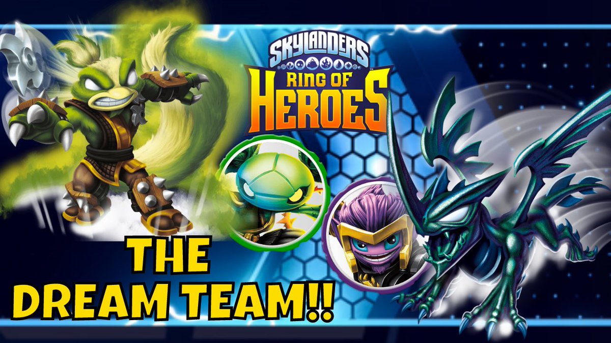 TreightGaming's tweet photo. New video posted on my YouTube! C6 and PVP “Dream Team” Update! Check it out! https://t.co/xK0To1bJji 
•
•
#skylandersringofheroes #skylandersringofheroesrevamped #youtube #youtubegaming #gamingcontentcreator #mobilegaming #gaming #gamingcommunity #bluestacks https://t.co/blpjqZCDhG