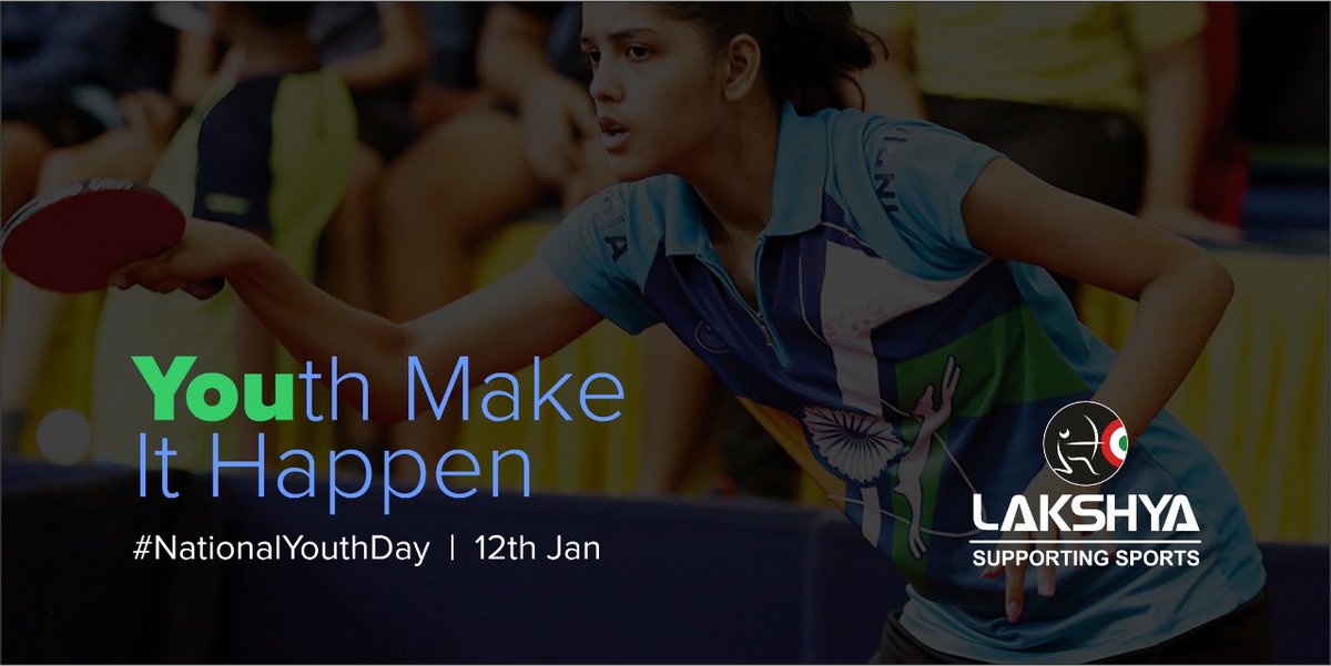 lakshyasportsin's tweet photo. All power is withing YOUth; YOUth can do anything and everything!
#LakshyaSports #NationalYouthDay #YouthDay2020 #Youth https://t.co/DSmrRLNMat