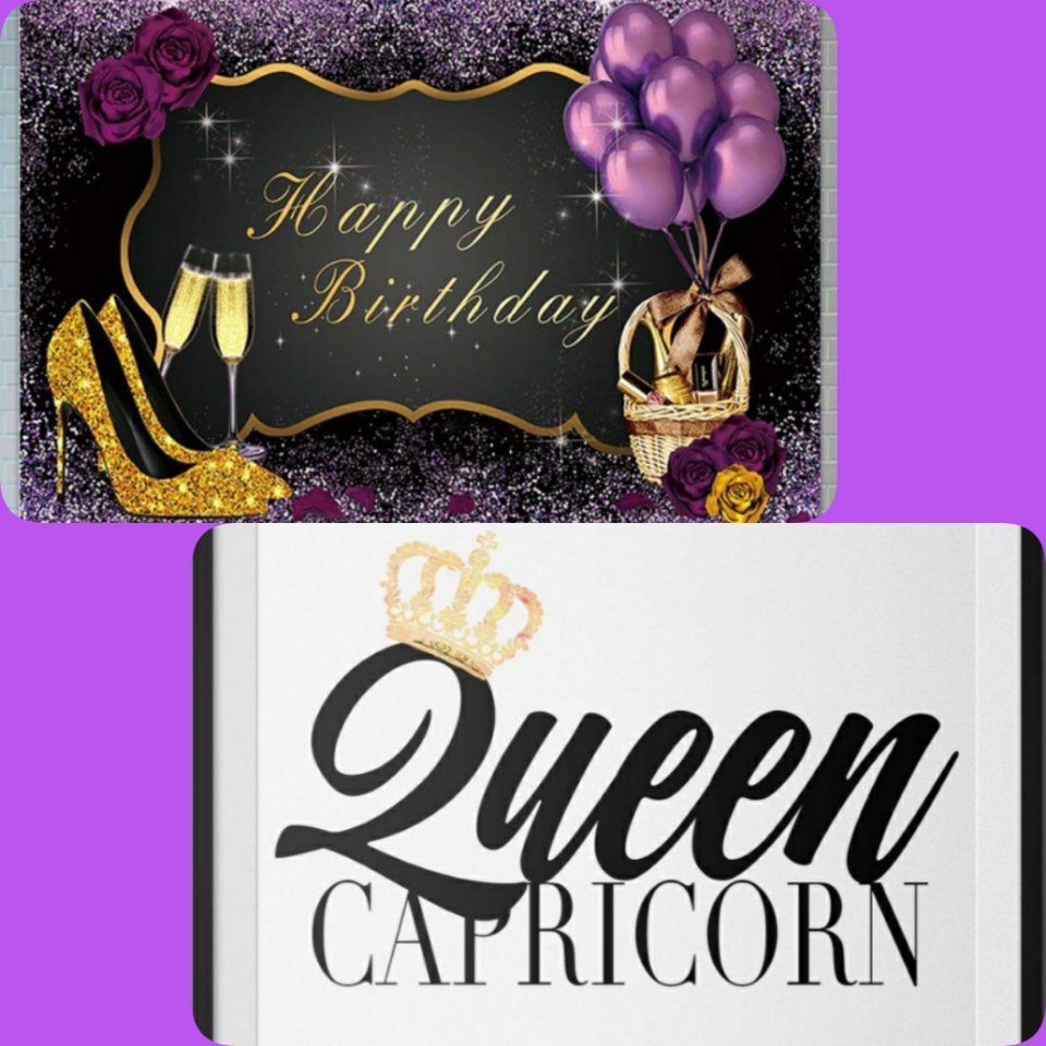 PiecesofUsLLC's tweet photo. AND JUST LIKE THAT A #CAPRICORN QUEEN WAS BORN 1/12... 🎂🥳 https://t.co/28Oisvofo1