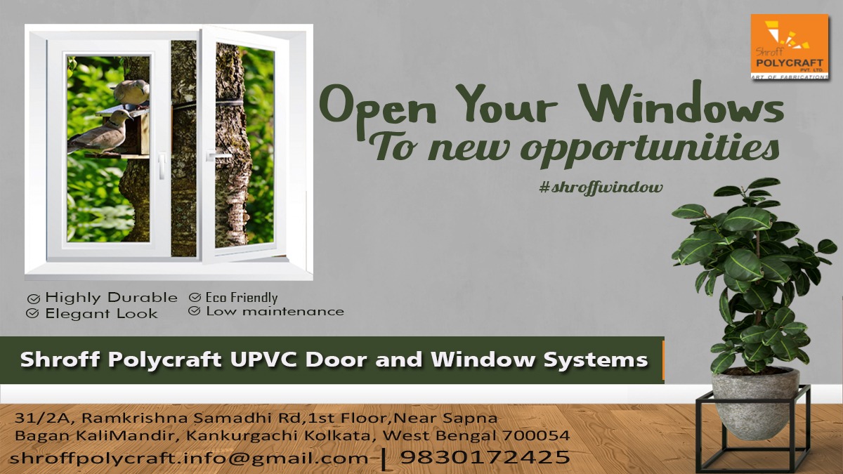 PolycraftShroff's tweet photo. GIVE A BEAUTIFUL VIEW TO YOUR HOUSE
INSTALL SHORFF POLYCRAFT UPVC WINDOWS TODAY!!!
For any Enquiry: Call 9830172425 or Email us at shroffpolycraft.info@gmail.com
To know more, visit https://t.co/014TEsNLVl
#UPVCWindowsanddoors #upvcwindows #upvcdoors #soundproofwindows #dustproof https://t.co/WQijxF2YDq