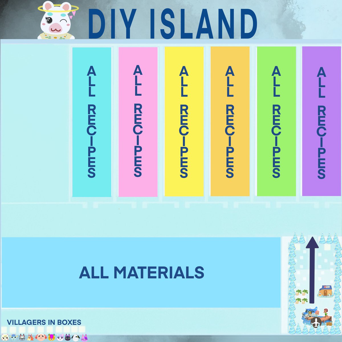 CatalogIsland's tweet photo. Two people from the RTs of this tweet will get a No Time Limit pass to BOTH my Catalog Island and DIY Island 

must be following me: 
@CatalogIsland

Ends in 12 hours 
Good luck 💙😇 https://t.co/bWv3jTLXqR