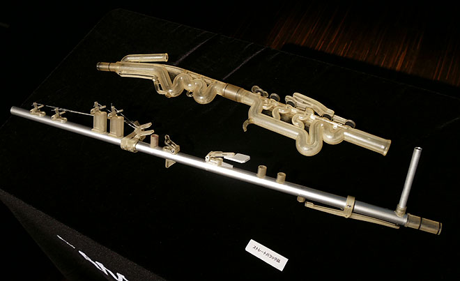 illcommonz's tweet photo. DIY (Yamaha "venova" like) Saxophones. #Honk #Saxophone #StayHomeWork https://t.co/pYrMzy76uC