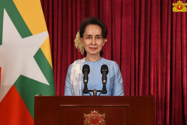 New Year’s Speech of State Counsellor Daw Aung San Suu Kyi, Chairperson of National Reconciliation and Peace Centre

Read More=&gt;statecounsellor.gov.mm/en/node/3116