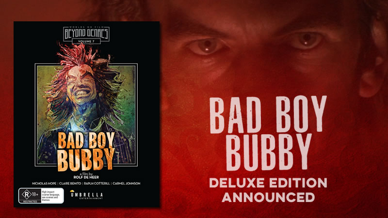 MonsterPics's tweet photo. Umbrella Entertainment are unleashing BAD BOY BUBBY to their Beyond Genres line this February with a new 2K Restoration, 5.1 Remaster and great big whoppers...of Special Features: https://t.co/5Bx5HoDC6y 🐈

#BadBoyBubby #BeyondGenres https://t.co/jxSFqwztY8