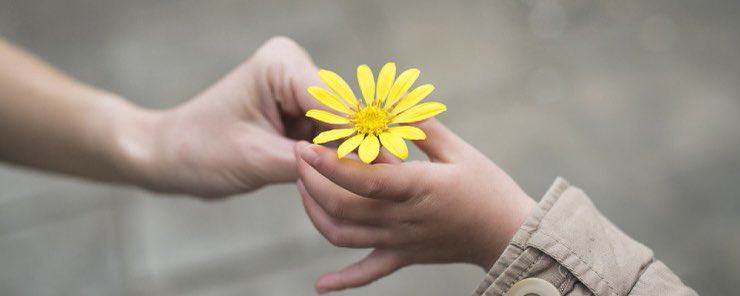 Giving knife from the wooden handle side showed that he did not want his mother to get hurt. Compassion is the primary quality of a human being. The more selfless you are, the more you receive. This is the law of nature. Narayan Hari