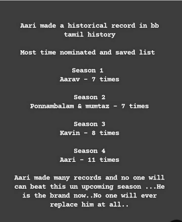 SwethaS56208045's tweet image. #westandwithaari @BiggBoss @vijaytelevision