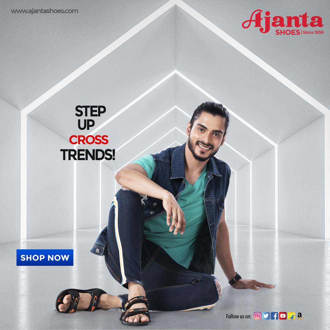 Walk into our Ajanta Footcare stores to rediscover your style statement. Explore your very own Ajanta range at amazing discounts. To shop online visit our web store www.ajantashoes.com