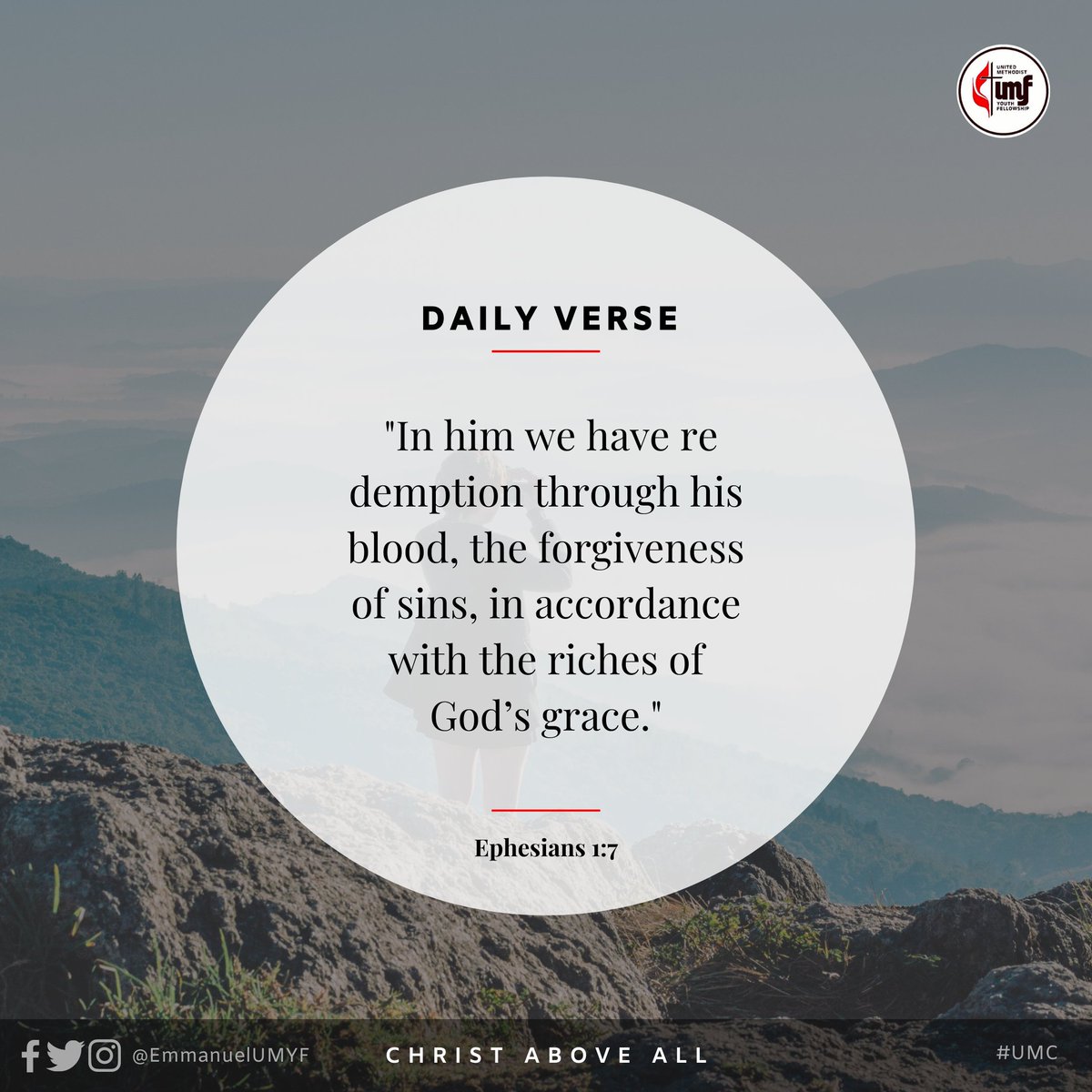 Emmanuel_UMYF's tweet photo. Good morning #DailyVerse #bibleverse #umc https://t.co/AKniOqDhtu