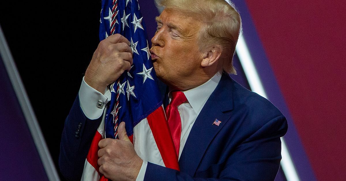 MOLESTING THE AMERICAN FLAG