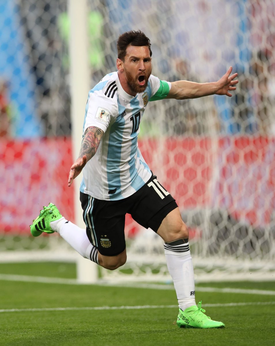 PICTURE THREAD : Lionel Messi - Argentina vs NigeriaWorld Cup 2018Likes and RTs appreciated