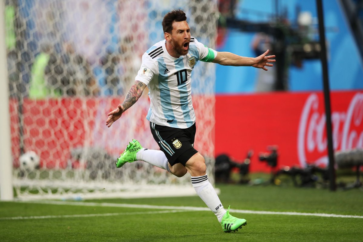 PICTURE THREAD : Lionel Messi - Argentina vs NigeriaWorld Cup 2018Likes and RTs appreciated