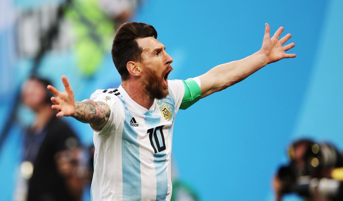 PICTURE THREAD : Lionel Messi - Argentina vs NigeriaWorld Cup 2018Likes and RTs appreciated