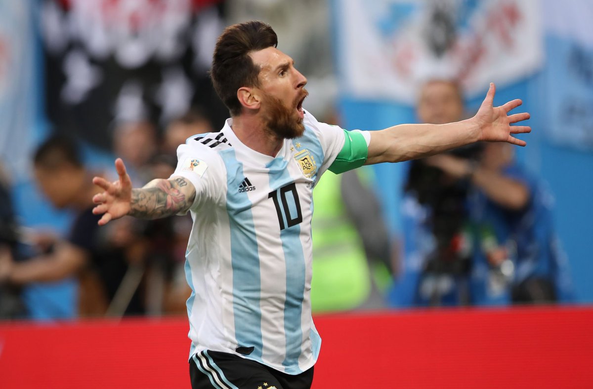 PICTURE THREAD : Lionel Messi - Argentina vs NigeriaWorld Cup 2018Likes and RTs appreciated