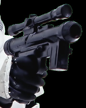 - El Snowtrooper ligero o raso va armado con un Blaster E-11 básico, un Blaster de repetición ligero SE-14R, dos granadas de contusión y una granada de fragmentación.