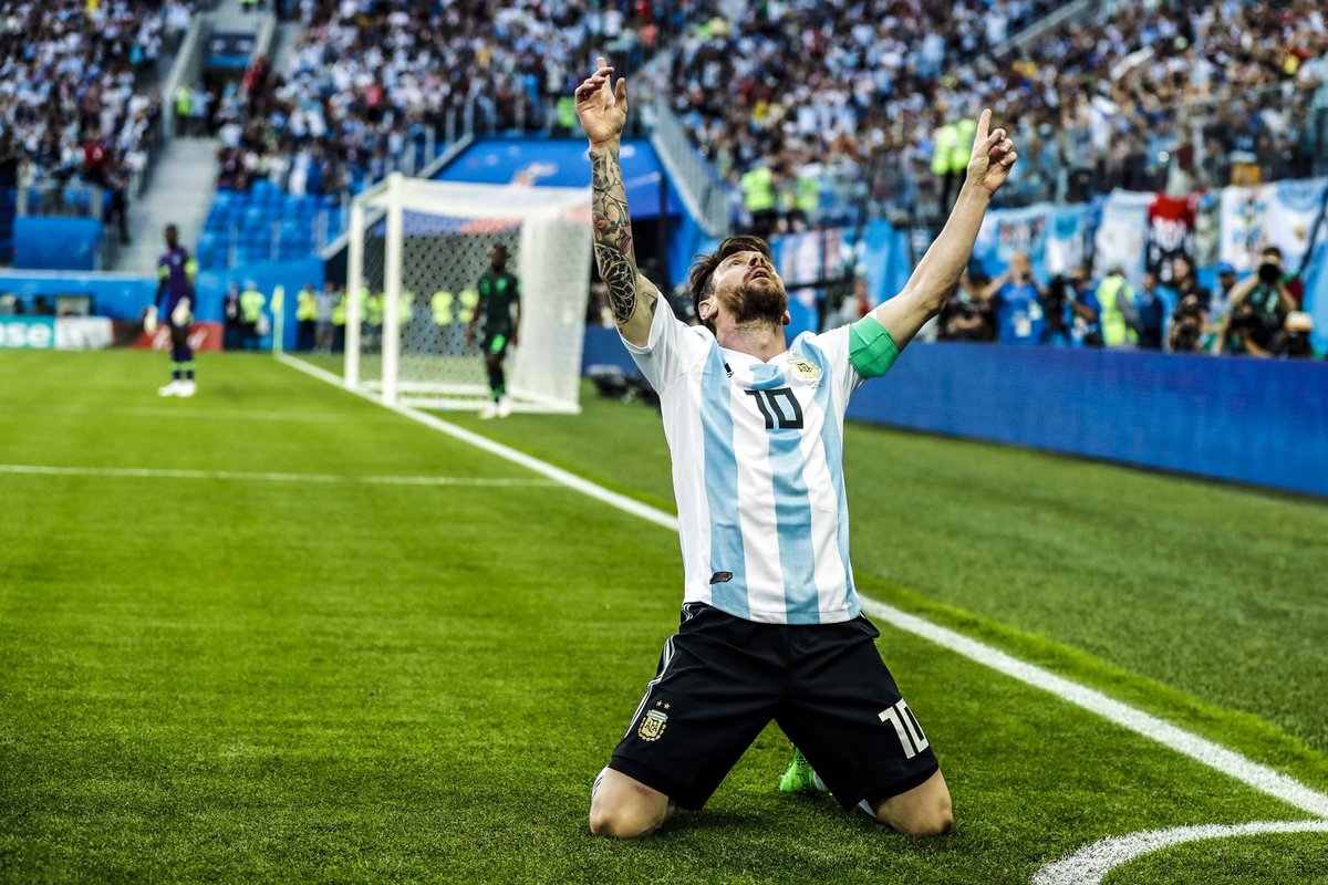 PICTURE THREAD : Lionel Messi - Argentina vs NigeriaWorld Cup 2018Likes and RTs appreciated
