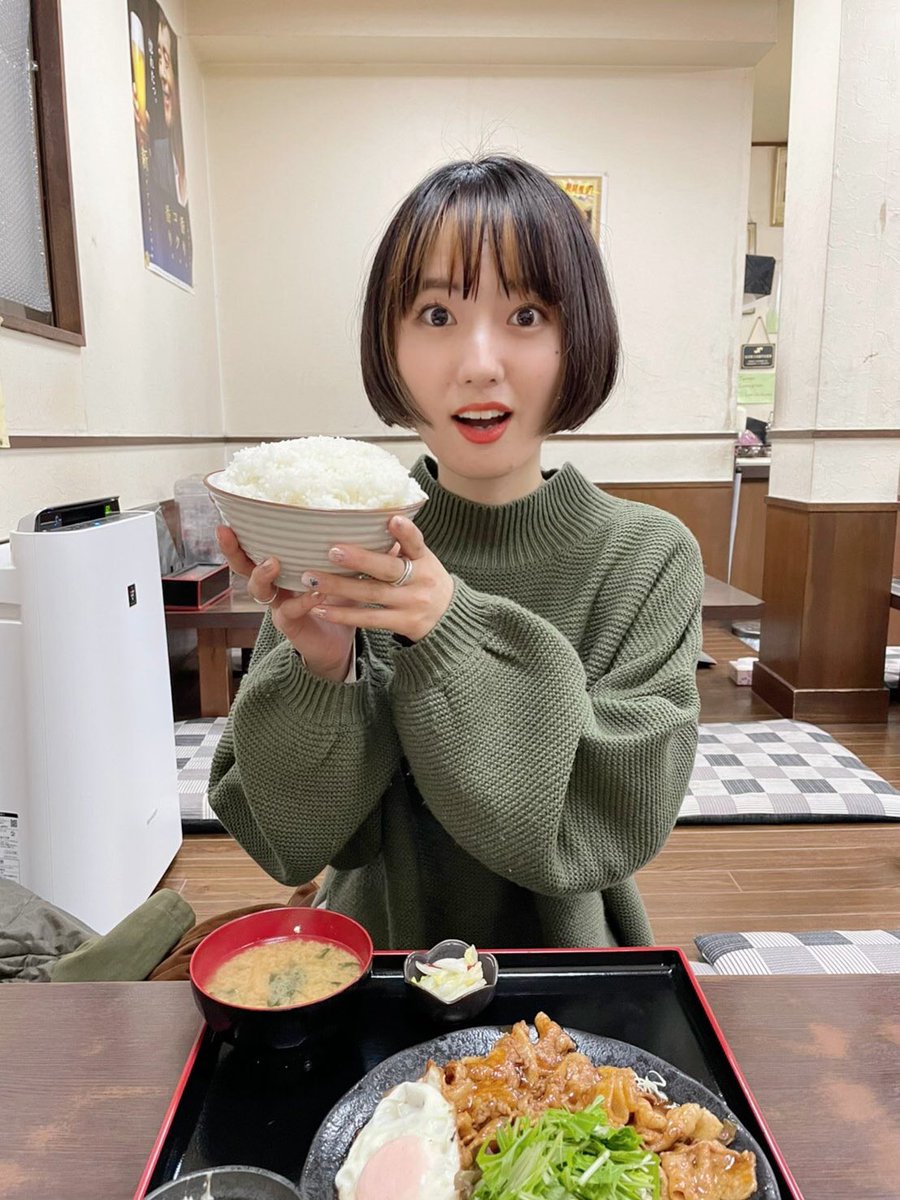 harhamchan's tweet photo. 持ち帰るつもりで行ったけどご飯が進む味付けでペロリといってしまった🍚
ぱくもぐ健在です

#久美食堂 https://t.co/zAxVFs7dhY