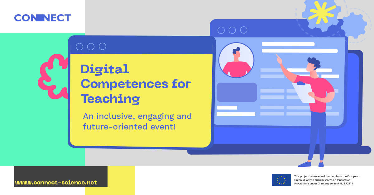 connecth2020's tweet photo. CONNECT's participation in Digital Competencies for Teaching was a success!🤗
We presented the project's approach for #openschooling to 6000 ‼️ secondary school teachers in Brazil🇧🇷
and we discussed how can students develop #scienceaction related to climate change &amp; environment🌿 https://t.co/e0dESe6790