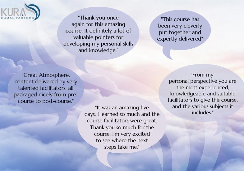 MAY 2021 - Here we come!
We may have needed to postpone our January and March CRMT Initial and Refresher Courses, but now we have an exciting countdown to May!

But don't take our word for how great it is, see what our most recent intake had to say about the course: