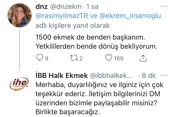 tcbuyuksehIr1's tweet photo. İBB Başkanı Ekrem İmamoğlu'nun bir vatandaşın ekmek bağışına teşekkürü, yardım kampanyasına dönüştü. https://t.co/BN7RvoGc2j