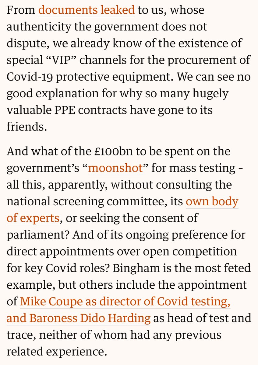Guardian article by Jolyon Maugham QC, barrister and director of the Good Law Project