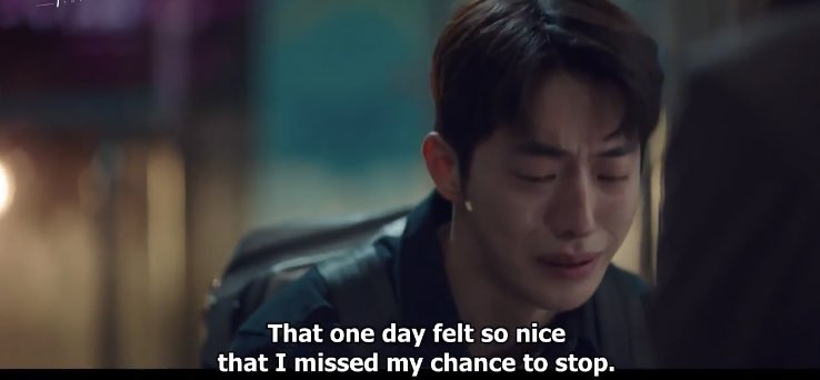 26. JUST FOR ONE DAY. It took 1 day and 1 decision for this love story. DM wanted to prove that she was HAPPY staying & choosing her father. DS wanted to make her DREAMS come true. But, both didn’t stop after that 1 day and that was one of the best decisions they made.  #StartUp
