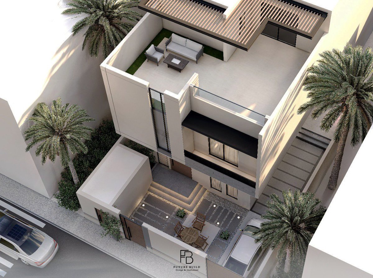BAlmstqbal's tweet photo. فيلا البساتين .. من أعمال قسم المعماري في مكتبنا ٢١*٢٥  ..
#تصميم_معماري #تصميم_خارجي https://t.co/hPDNQkZbwT