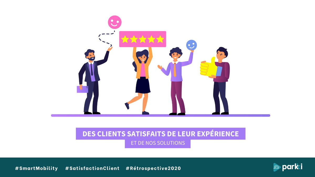 [RÉTROSPECTIVE DE L'ANNÉE 2020 - 4/4]
✅ Plus de 98% des clients sont satisfaits de l'expérience que nous leur offrons et de nos solutions de mobilité. Un grand merci à tous nos clients pour leur confiance !
swll.to/OGjsWj
#SmartMobility #SatisfactionClient