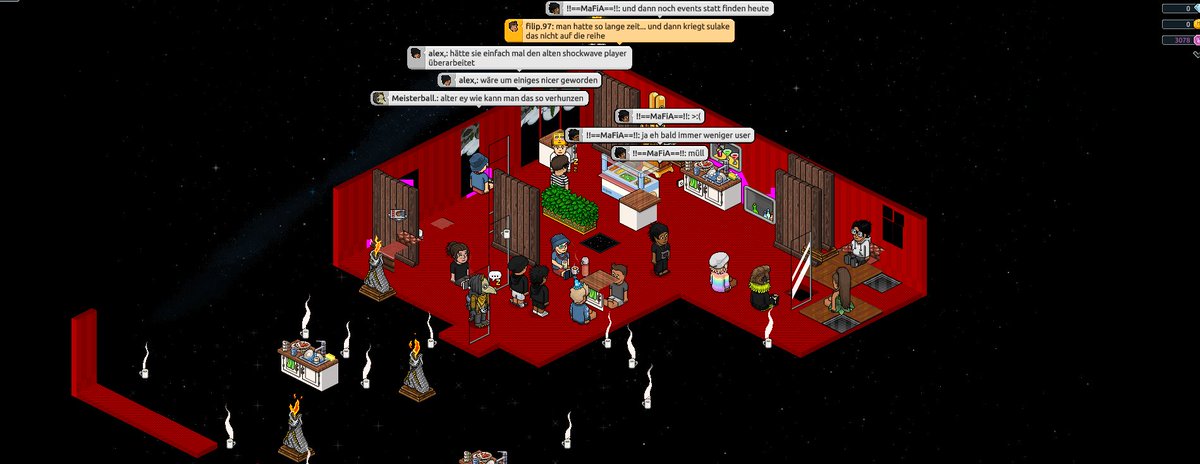 12.01.2021 RIP <a href="/De_Habbo/">Habbo DE</a> es geht nichts mehr, alles buggt rum.... #RIPHabbo