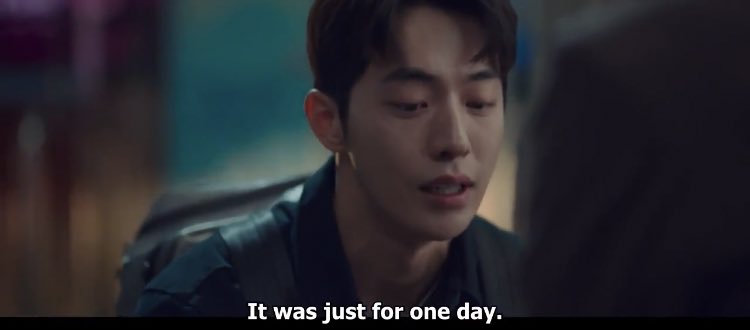 26. Continued JUST FOR ONE DAY. You have no idea how powerful that ONE DAY meant for the both of you.  #StartUp It’s funny that they both had a similar thought. These two are really on the same wavelength.  One of my fave emotional scene of DS  #StartUpEp10