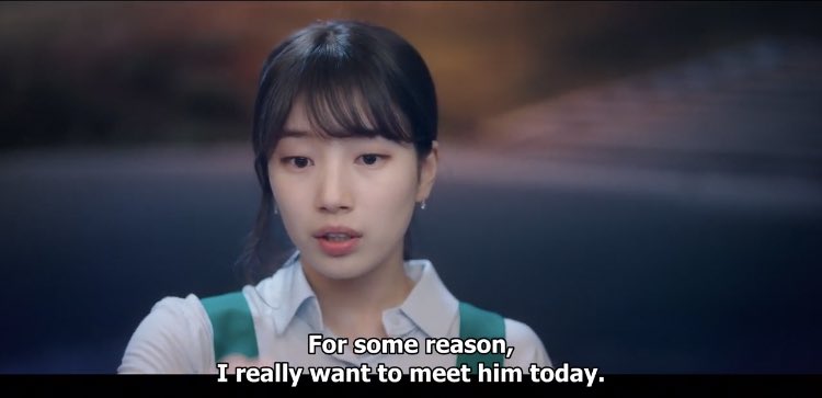 26. Continued JUST FOR ONE DAY. You have no idea how powerful that ONE DAY meant for the both of you.  #StartUp It’s funny that they both had a similar thought. These two are really on the same wavelength.  One of my fave emotional scene of DS  #StartUpEp10