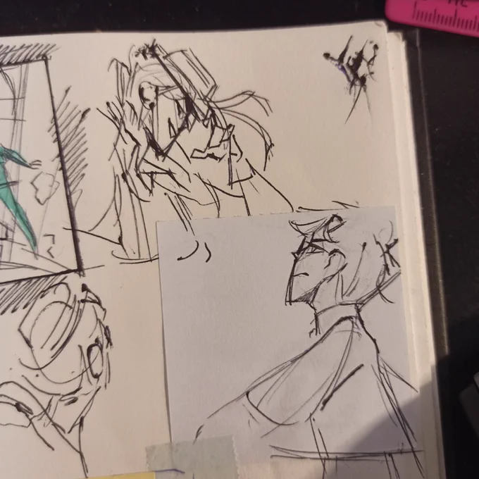 Sketches for the last piece ✨

Some of the clones and Logan with Janus 