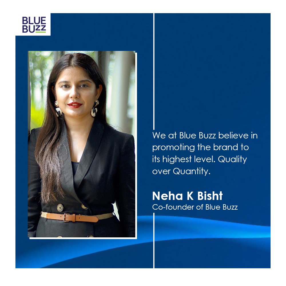 BlueBuzz6's tweet photo. Our Co-founder Neha K Bisht recently had a tete e tete with Women Entrepreneur magazine and here is what came out of that. We hope you enjoy the read!

#WomenEntrepreneursIndiaMagazine 
#WomeninPRandAdvertisingInterview 
#BlueBuzz #BlueBuzzLife #socialmediamarketing #Agencylife https://t.co/q51SkYHN7a