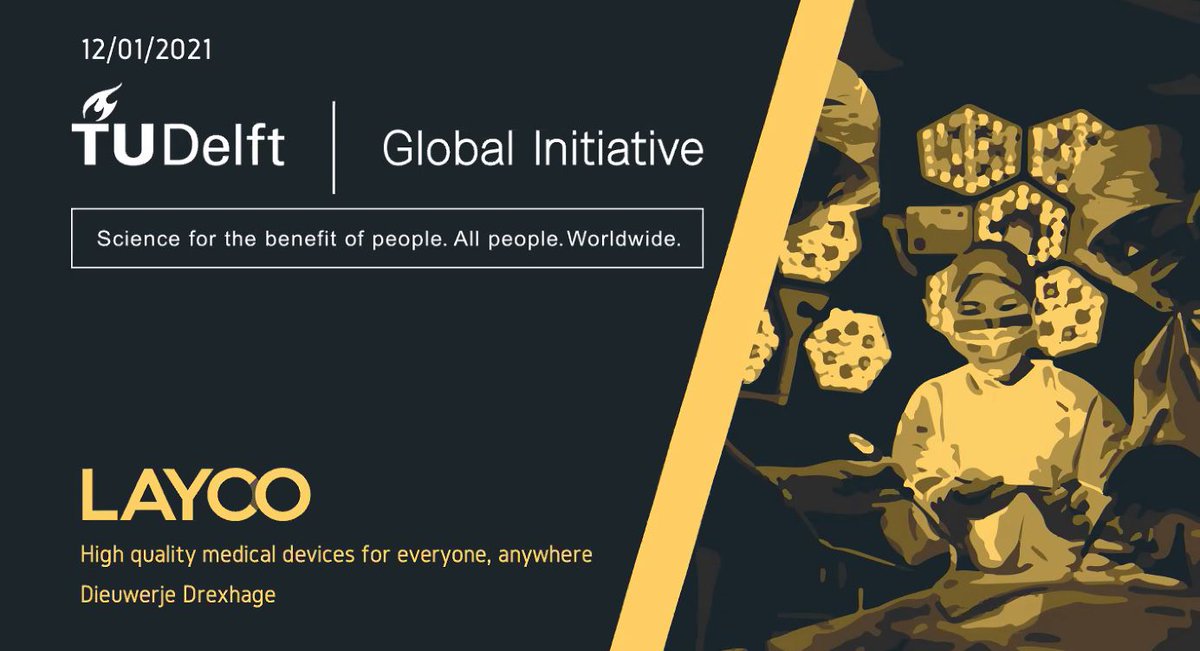 tudelftglobal's tweet photo. As a spin-off from the ‘Surgery for All’ research group, #Layco is developing an improved videolaryngscope for #LMICs. Now, during the #GlobalLunch, Diewertje is showcasing her potential solution for these LMICs. https://t.co/Tm5uASVpHf
#TUDelftGlobalInitiative #SDG3 https://t.co/tGzeryyXZQ