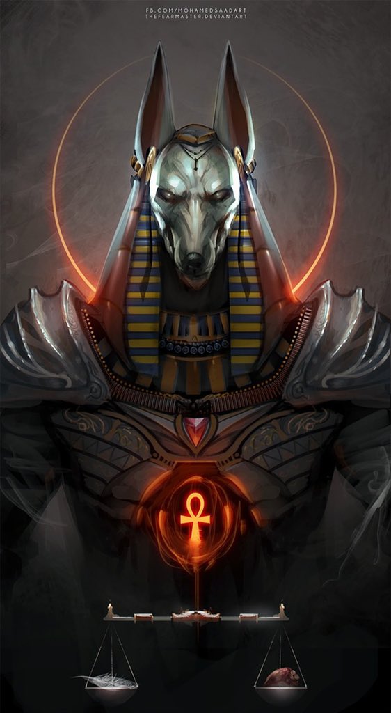 Meet Anubis the Egyptian god of mummification and the afterlife as well as the patron god of lost souls and the helpless. He is one of the oldest gods of Egypt, who most likely developed from the earlier and much older jackal god