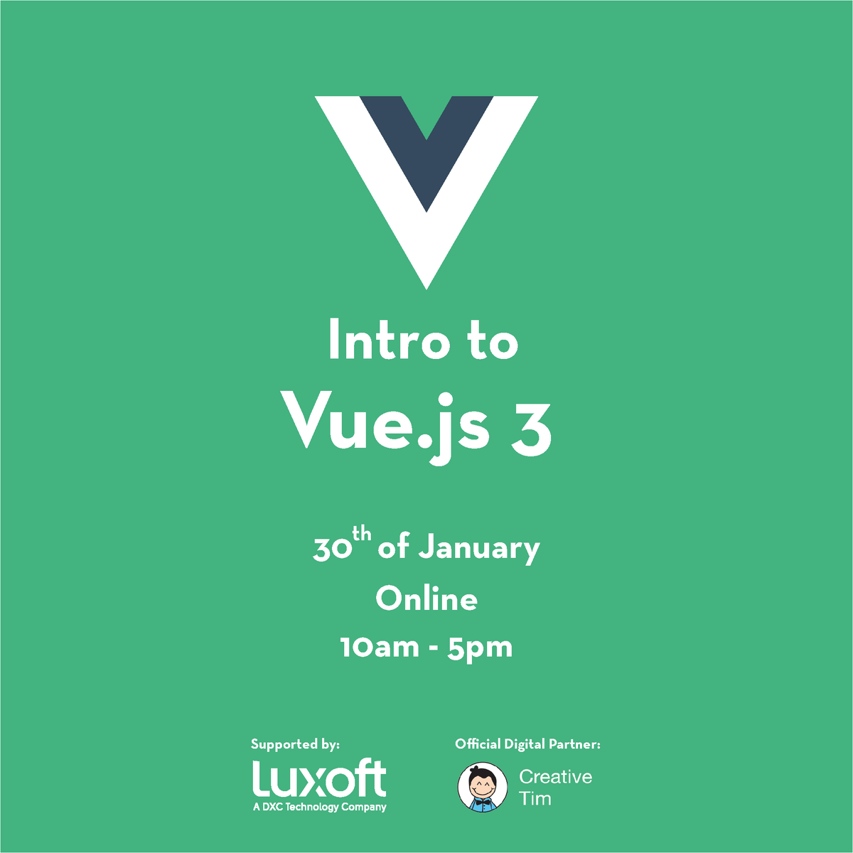 JSLeague_ro's tweet image. We’re back in 2021 with some awesome workshops. Join us at the first one JSLeague - Intro to Vue.js 3 Online Workshop on the 30th of January 🤟
Tickets here 👉 ove.ro/jsleague-intro…
#vue3 #jsleague #javascriptislife #jsworlddomination