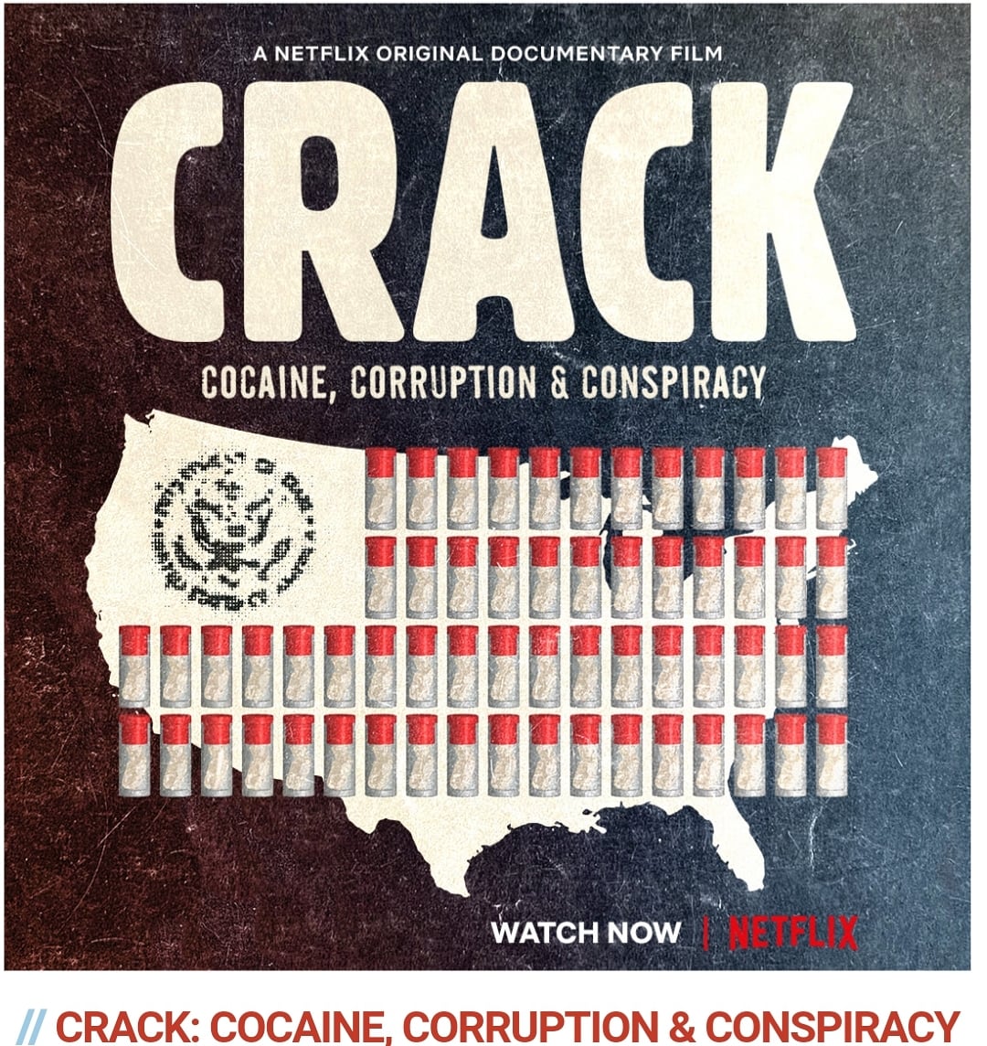 Now Streaming @NetflixFilm
Crack: Cocaine, Corruption & Conspiracy.
Award-winning doc filmmaker @StanleyNelson1 is back!.

In the early 1980s, the crack epidemic tore through America’s inner cities like a tsunami, ravaging all in its wake. 

https://t.co/gCvbCJVrDi https://t.co/ZtZv0c8tul