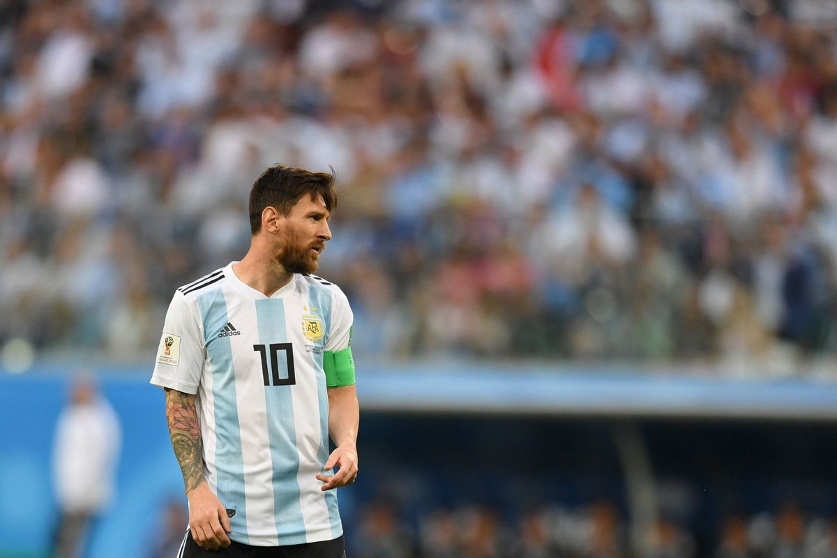 PICTURE THREAD : Lionel Messi - Argentina vs NigeriaWorld Cup 2018Likes and RTs appreciated